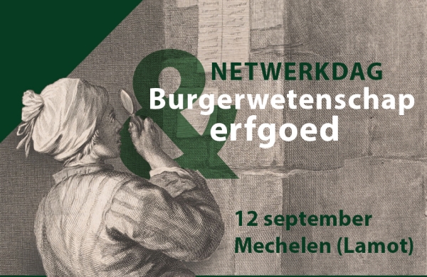 Beeld 'Netwerkdag Burgerwetenschap & Erfgoed' ©FARO bewerkt van Rijksmuseum