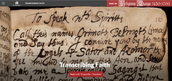Transcribing Faith