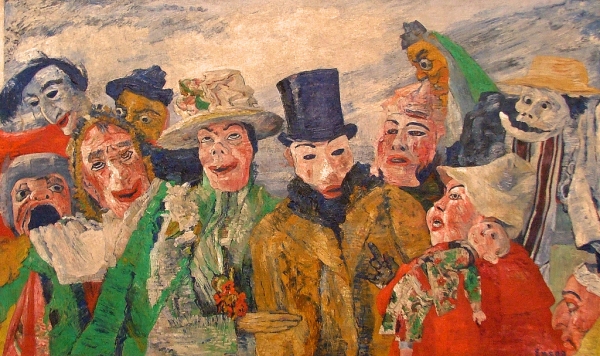 James Ensor, The Intrigue. Flicker Creative Commons 