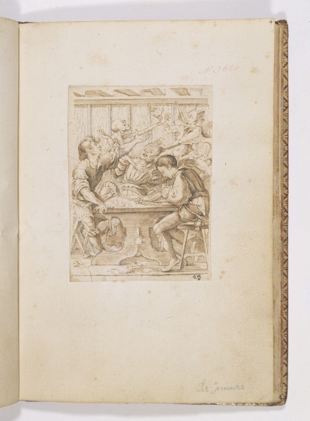De Spelers en de Dood. Peter Paul Rubens naar Hans Holbein. Uit de collectie van het Museum Plantin-Moretus.