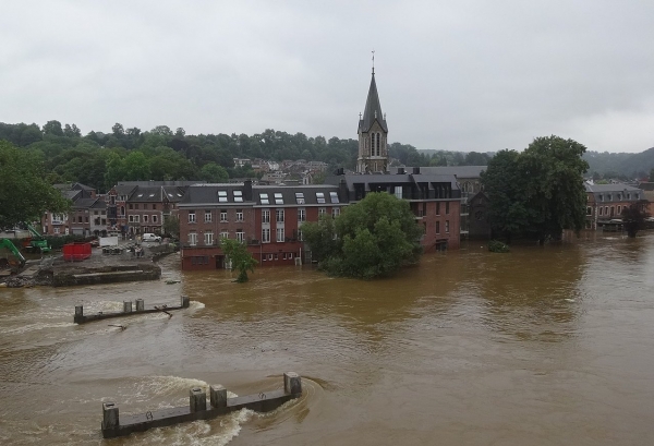 Overstromingen 2021 in Tilff. Régine Fabri via Wikimedia Commons, CC BY-SA 4.0