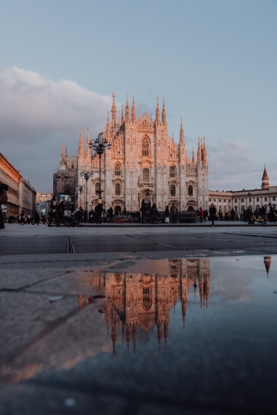 Duomo in Milaan. Foto: Fernando Meloni via Unsplash