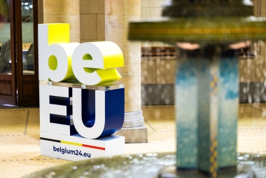 Kick-off van het Belgisch EU-voorzitterschap 2024, Residence Palace Brussel, 8 december 2023 © Belgian presidency