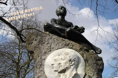 Monument voor Jozef en Lieven Van de Velde, alias 't Moorken. Citadelpark, Gent. Ontwerp: Louis Jean Mast en Armand Heins. Peter Depoorter via Wikimedia Commons, CC BY-SA 3.0.