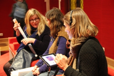Collegagroep digitale participatie in Museum Hof van Busleyden Mechelen, maart 2019 (c) FARO