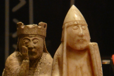 The Lewiss Chessmen - British Museum (c) Wikimedia By Nachosan - Own work, CC BY-SA 3.0