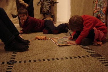 Kinderen in het museum