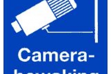 Camerabewaking met icoon