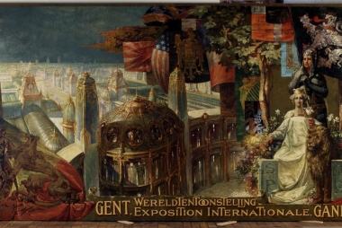 Reclameschilderij Expo 1913 Gent (c) MIAT
