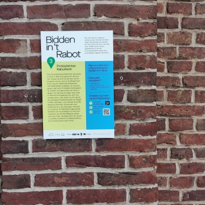 Bidden in Rabot Gent QR code
