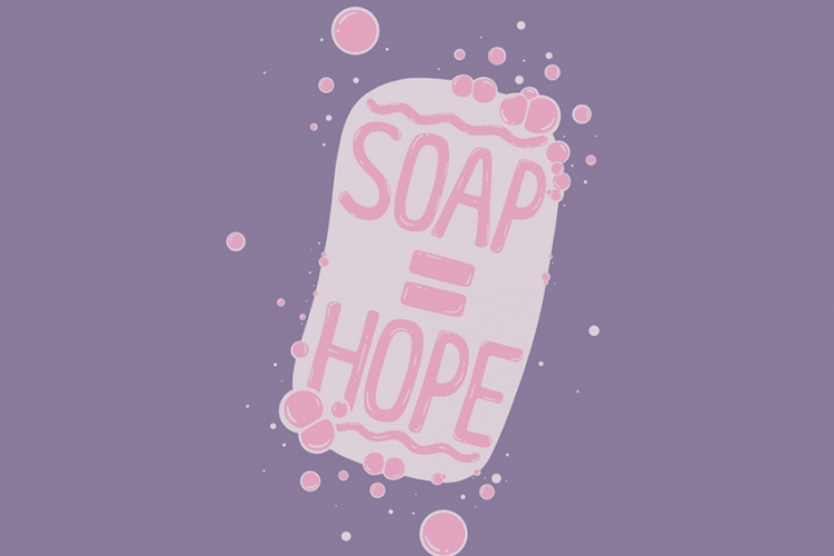 Soap = hope. United Nations COVID-19 Response via Unsplash.com